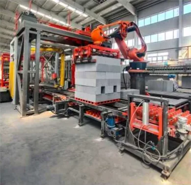 QST1200, Aerated Block Hole-Keeping Palletizing Line QST1200