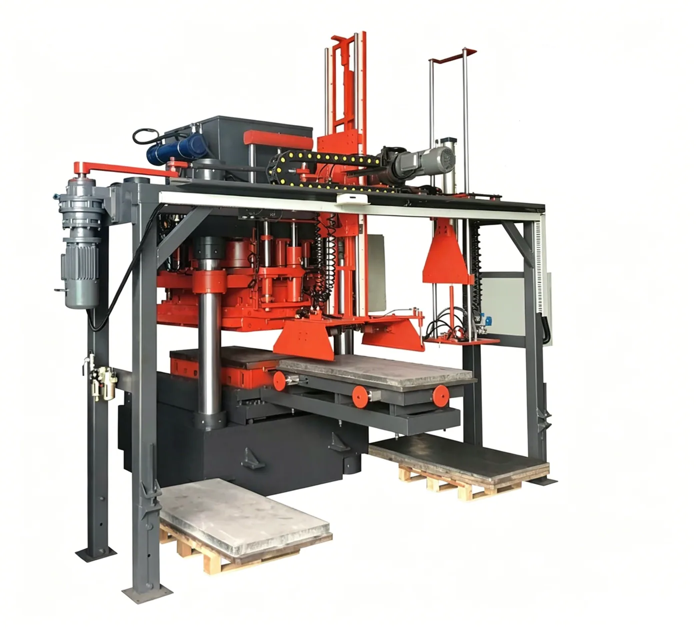 QS FSD-A, QS FSD-A Large Slab Forming Machine for P.C Stone