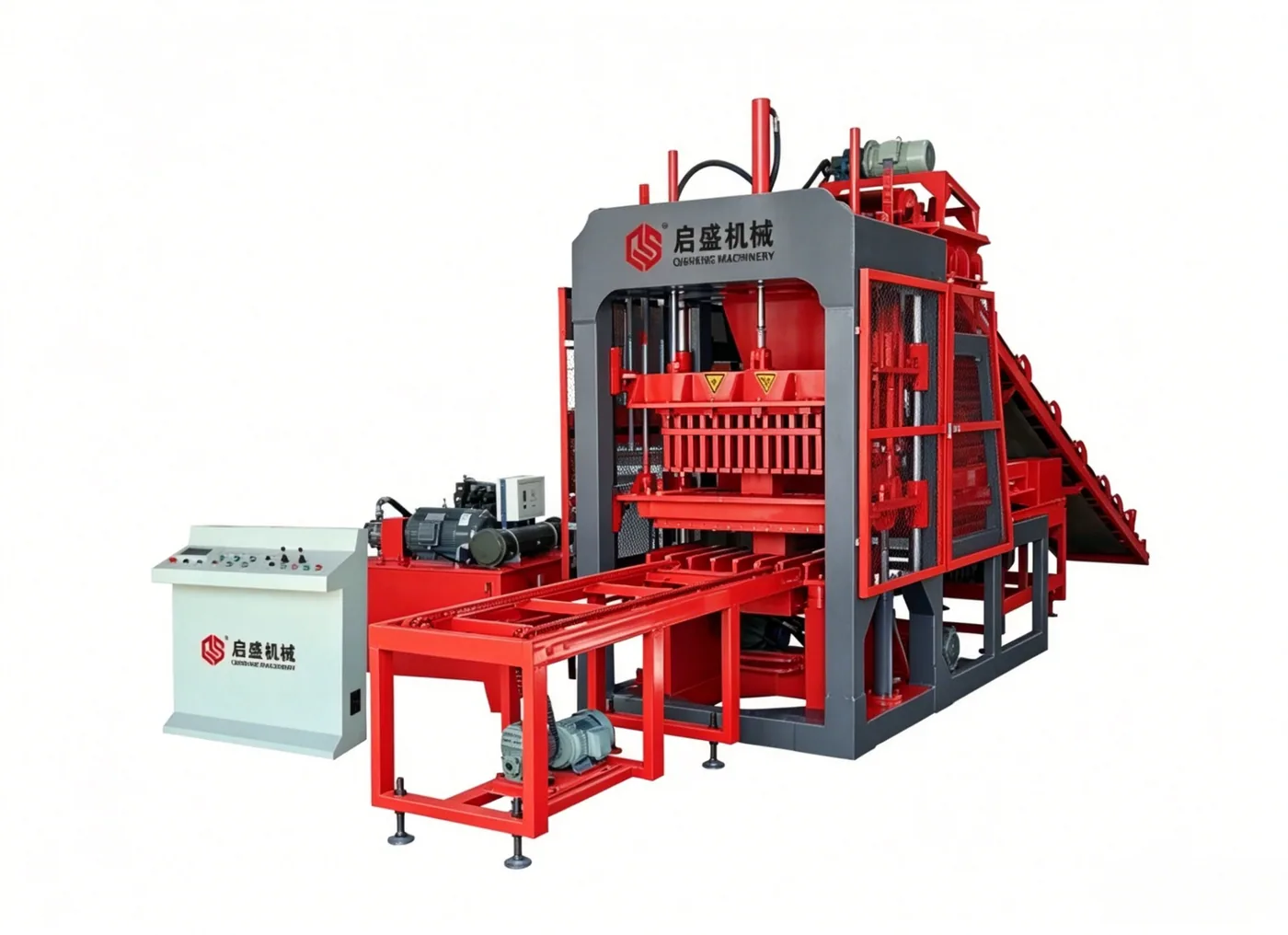 QT4-15, QT4-15 Automatic Concrete Block Molding Machine